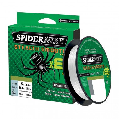 Modelo SpiderWire Stealth Smooth 8 Braid - Translucent