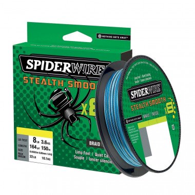 Modelo SpiderWire Stealth Smooth 8 Braid - Blue Camo