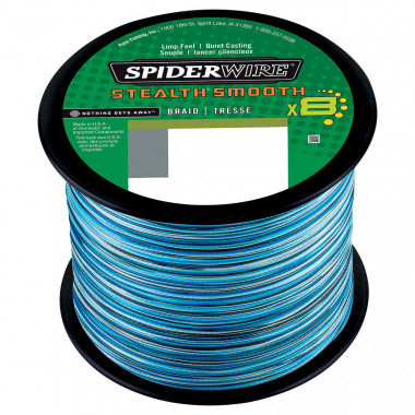 SpiderWire 8 Braid - Blue Camo 2000mt