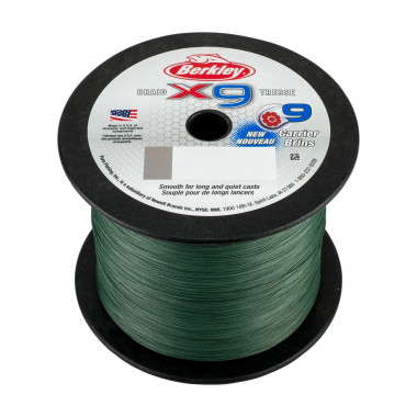 Berkley X9 Braid Low-Vis Green 2000mt