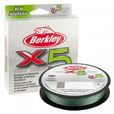 Berkley X5 Braid Low-Vis Green 150mt