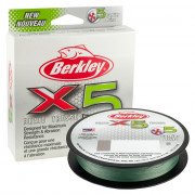 Berkley X5 Braid Low-Vis Green 150mt - 0,06mm