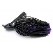 Keitech Rubber Jig Model I - 3/8  oz - FI001 - Black / Brown