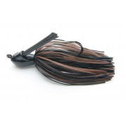 Keitech Rubber Jig Model I - 1/2  oz - 408 - Black / Red