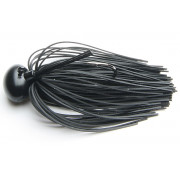 Keitech Rubber Jig Model II - 3/8  oz - 001 - Black