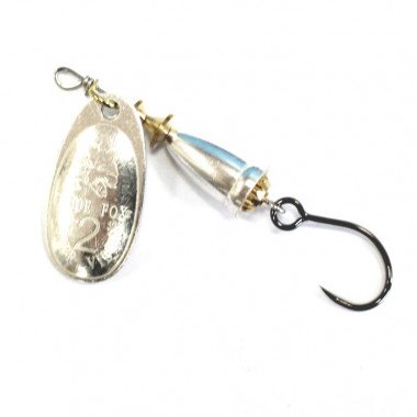 Blue Fox Vibrax Original Barbless - Color Plata