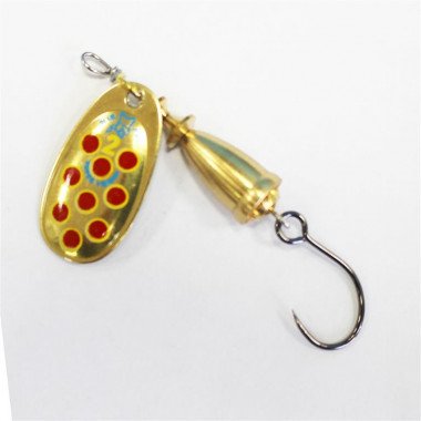 Blue Fox Vibrax Hot Pepper Barbless (Blister) - Model