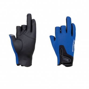 Modelo Guantes Shimano 3 Blue