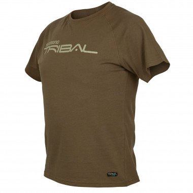Modelo Camiseta Shimano - Tactical Raglan Tan