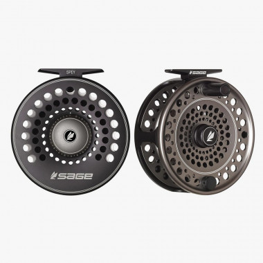 Carrete Sage Spey - Stealth/Silver