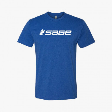 Modelo Camiseta Hombre Sage - Heather Blue