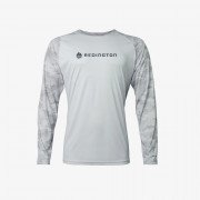Camiseta Hombre Redington Manga Larga Gray - L