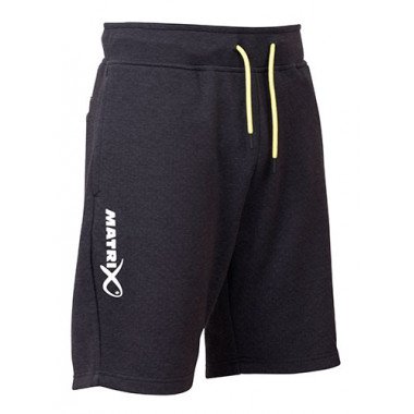Modelo Matrix Minimal Black Marl Jogger Shorts
