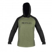 Korum Dri-Active Hooded Longsleeve T-Shirt - XXXL