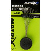 Matrix Rubber Line Stops - Medium x 18