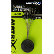 Matrix Rubber Line Stops - Large x 18