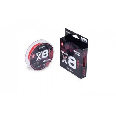 Model - Akami Yoake X8 300mt - Bright Red