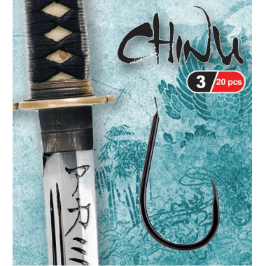 Modelo Anzuelo Akami - Chinu - Black Nickel