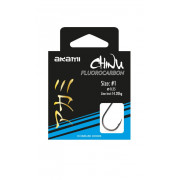 Anzuelo Akami - Chinu Fluorocarbon - 9jp/1EU - 0,35mm - 160cm - 10 hooks